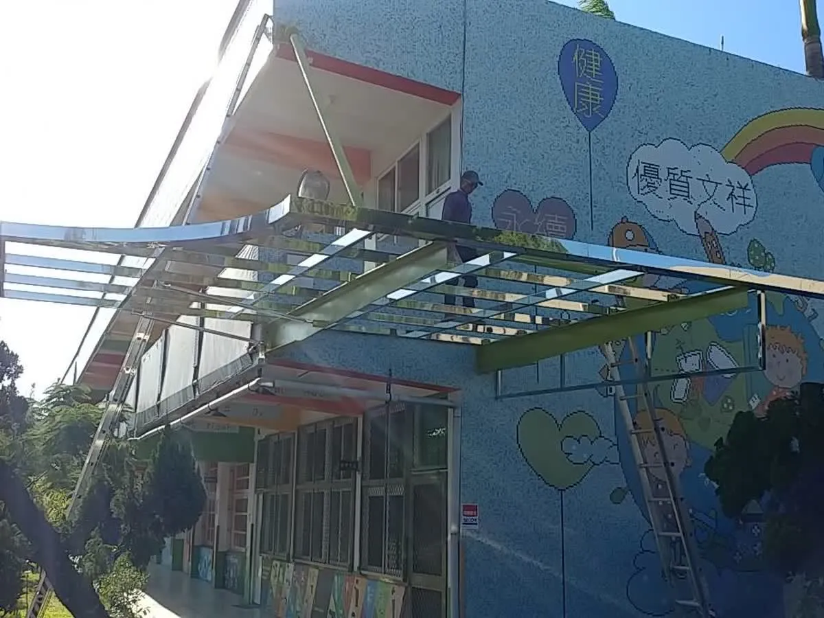 文祥國小鋼構製作工程｜鋼構