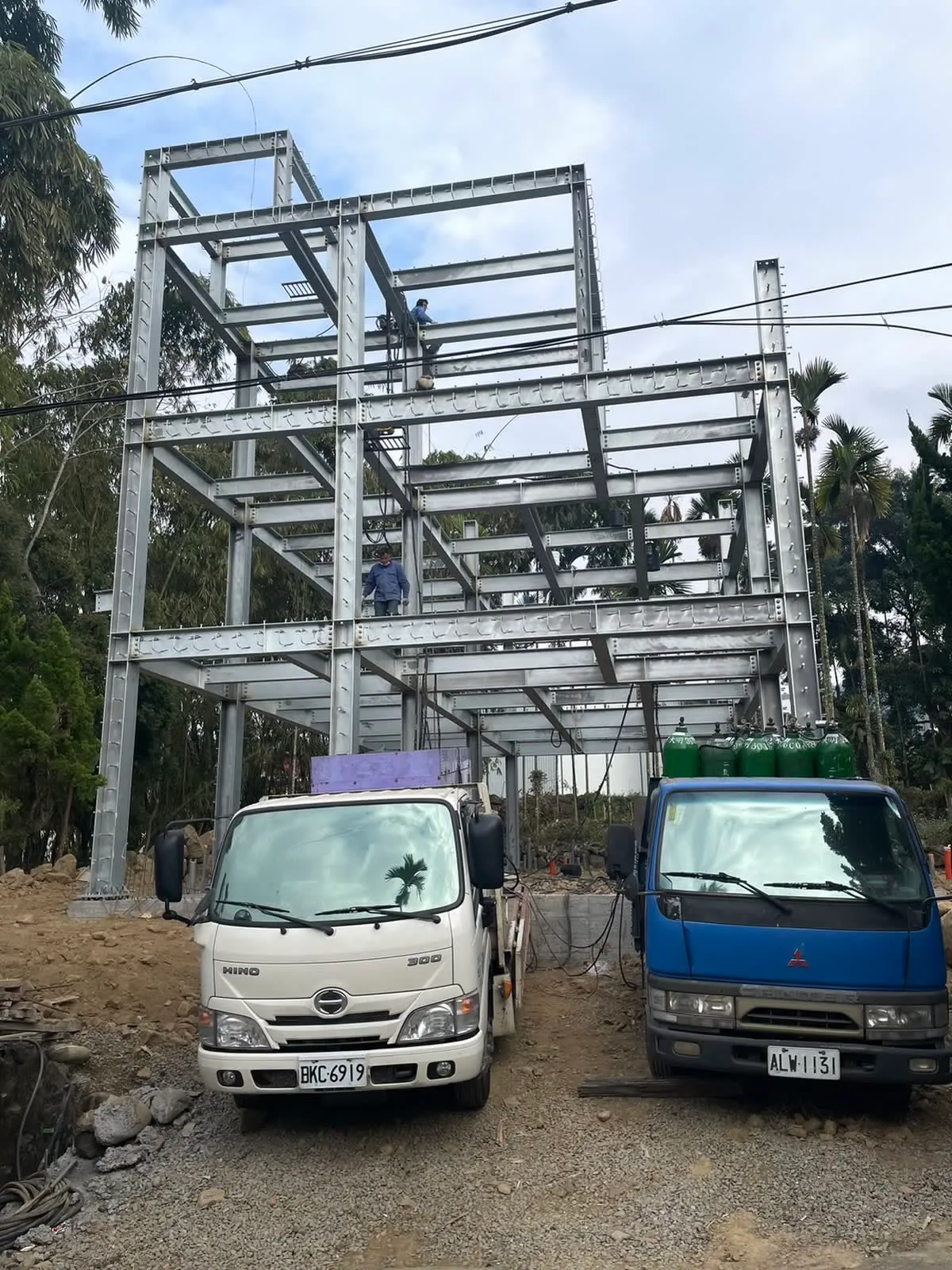 亞聖鹿谷鋼構製作工程｜完工實景
