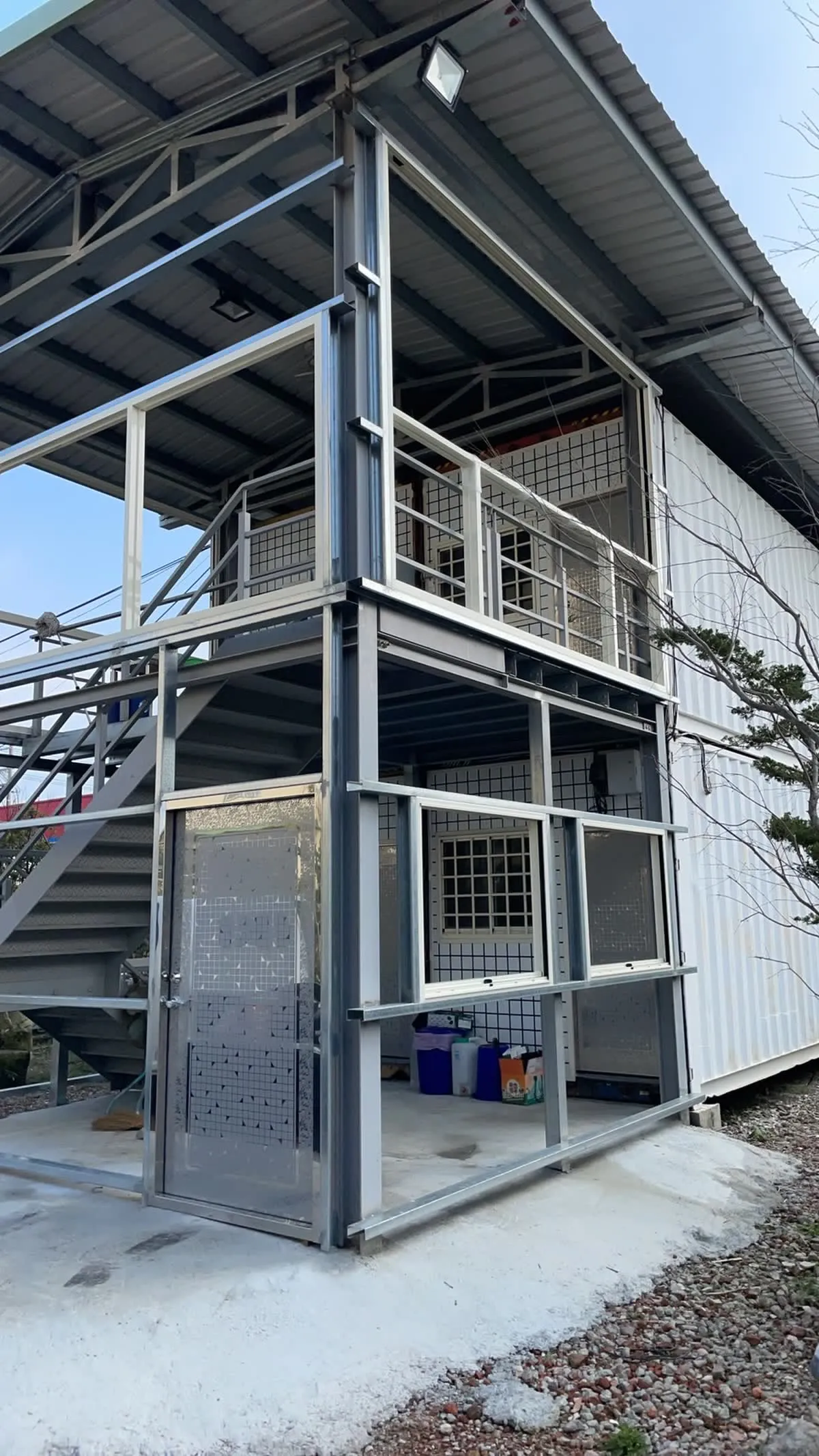 彰化縣貨櫃工程（2020）｜施工現場