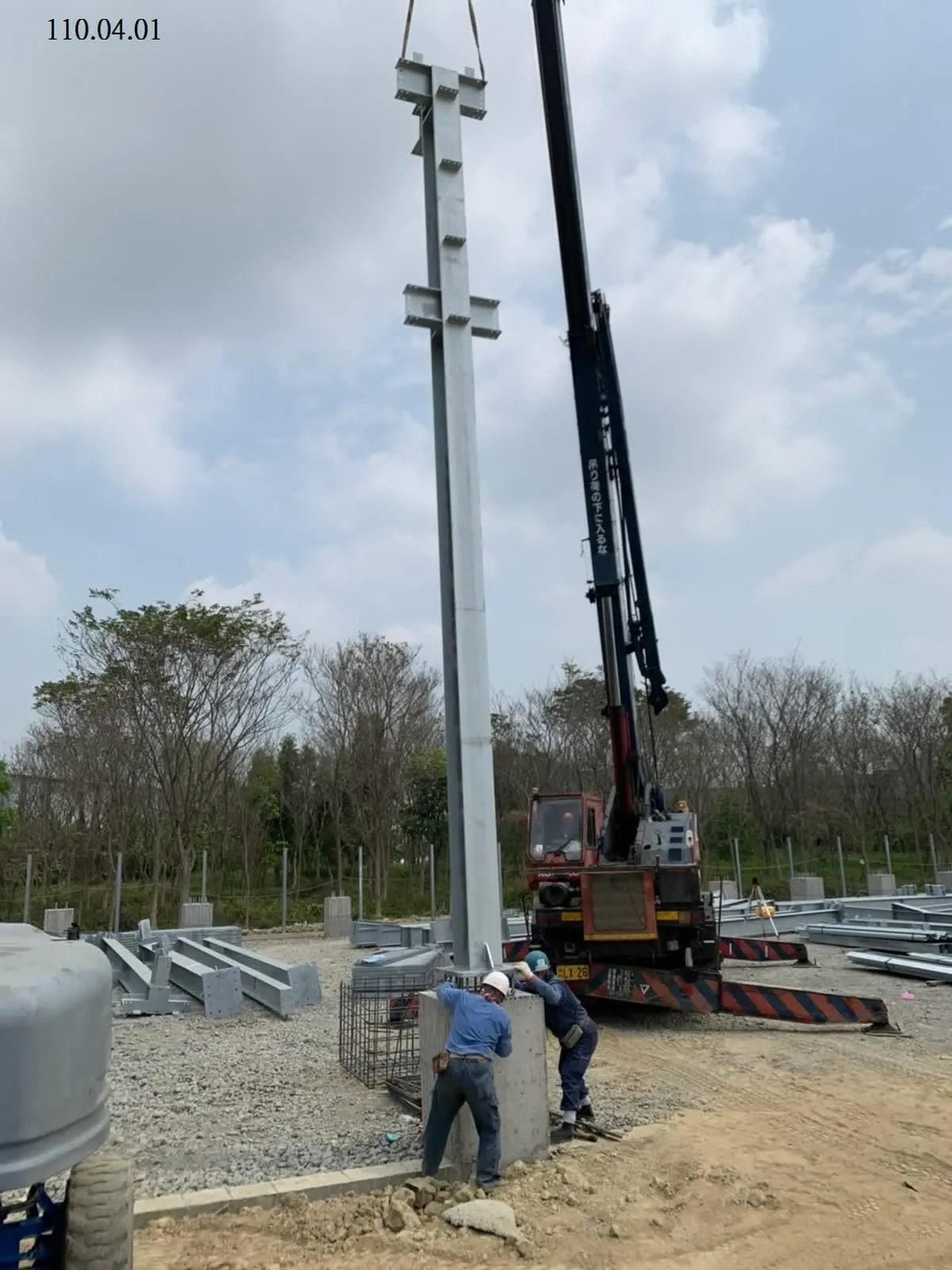 新世紀鋼構製作工程｜施工現場
