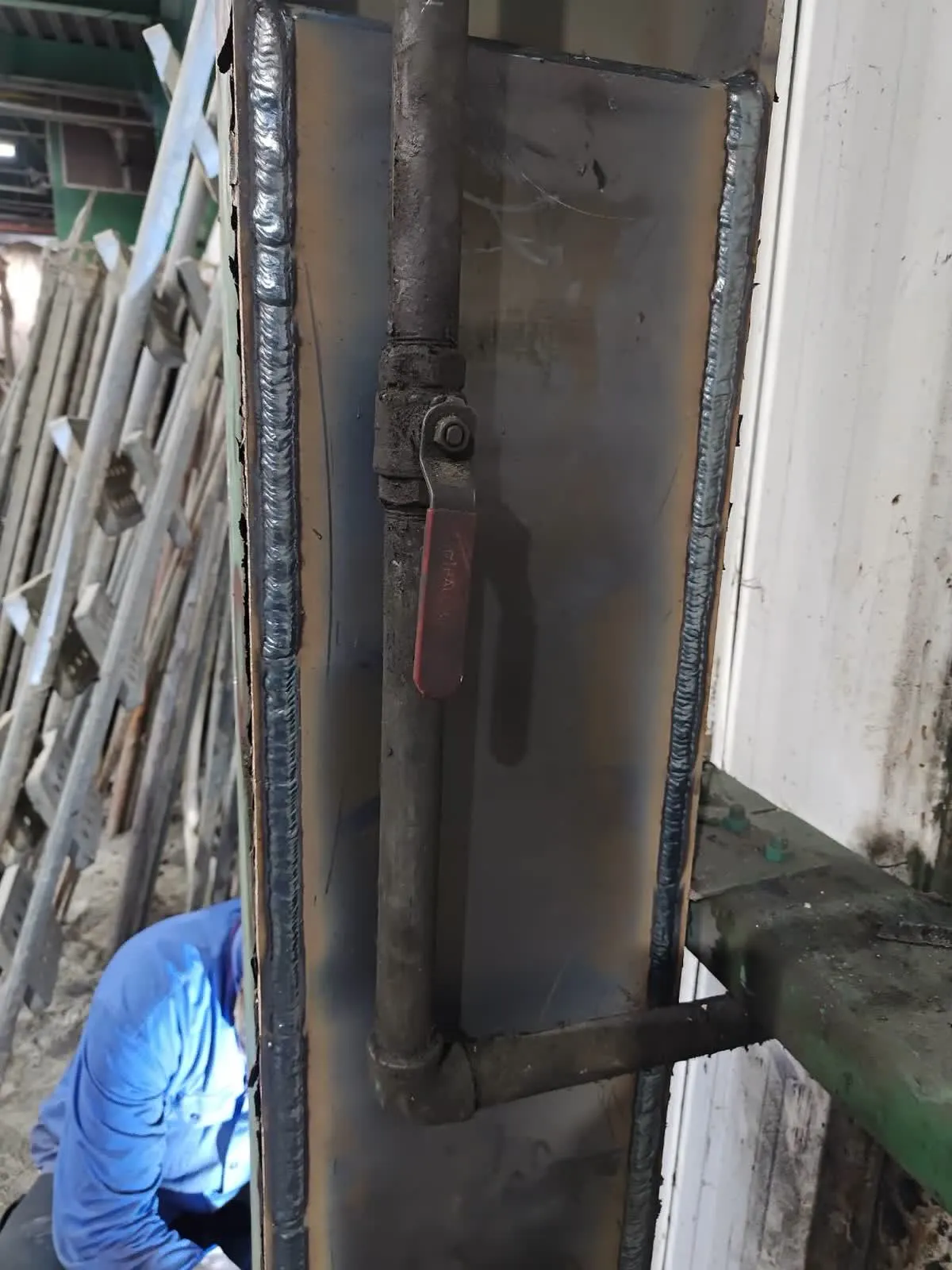 佳承鋼構製作工程｜施工現場