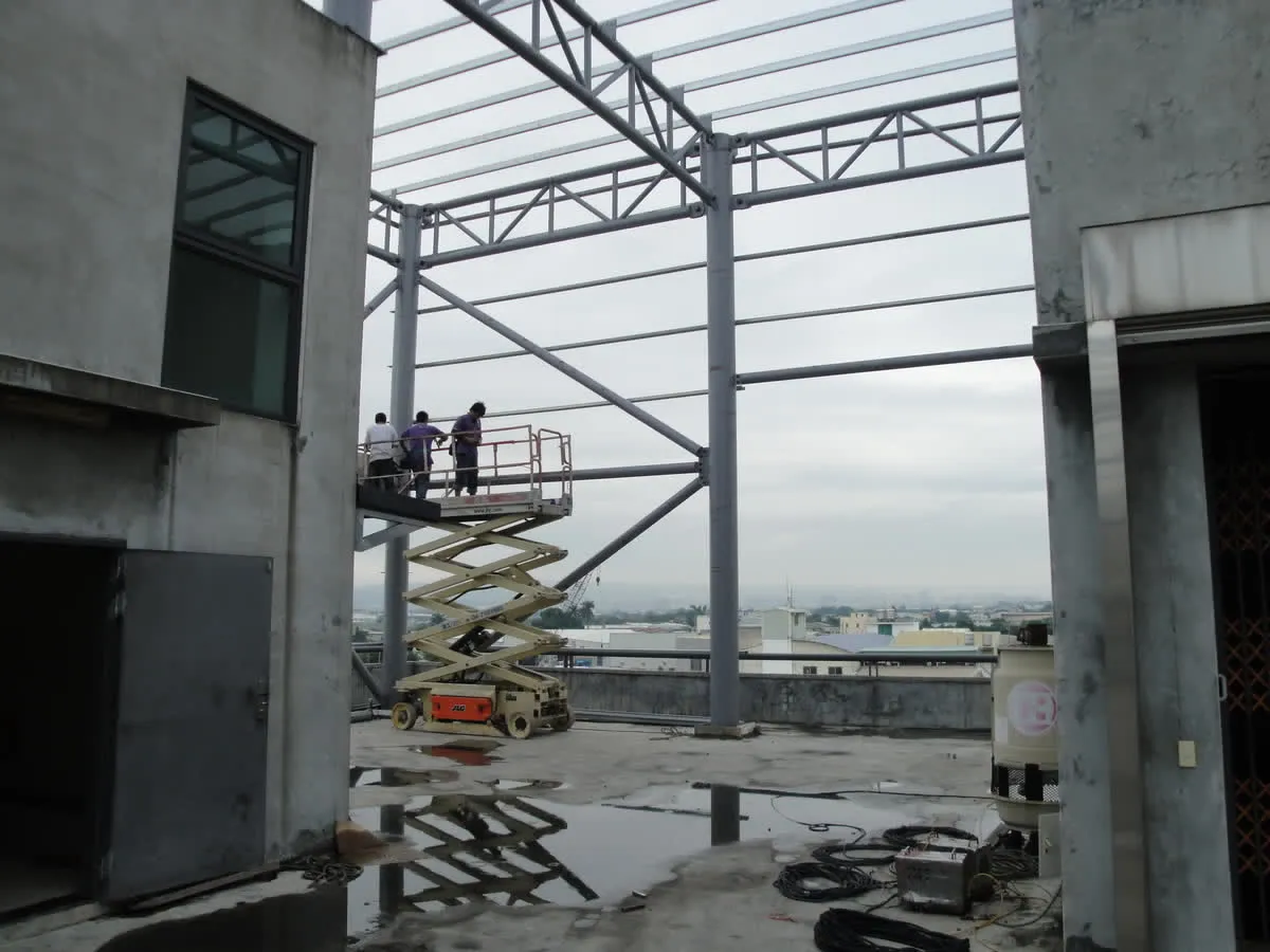 永固金屬鋼構製作工程｜施工現場