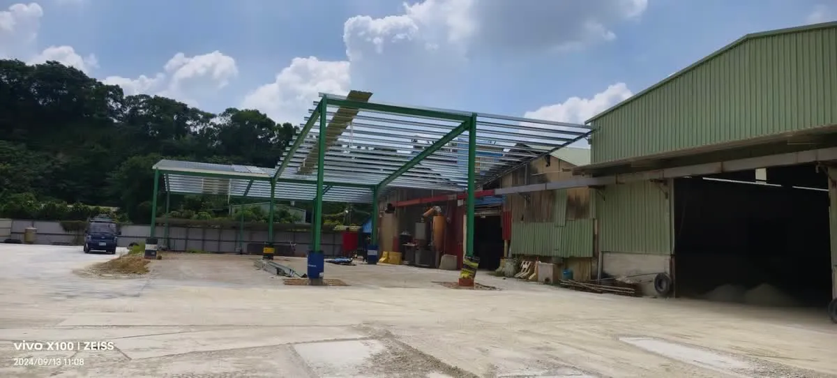 大佳順鋼構製作工程其二｜施工現場