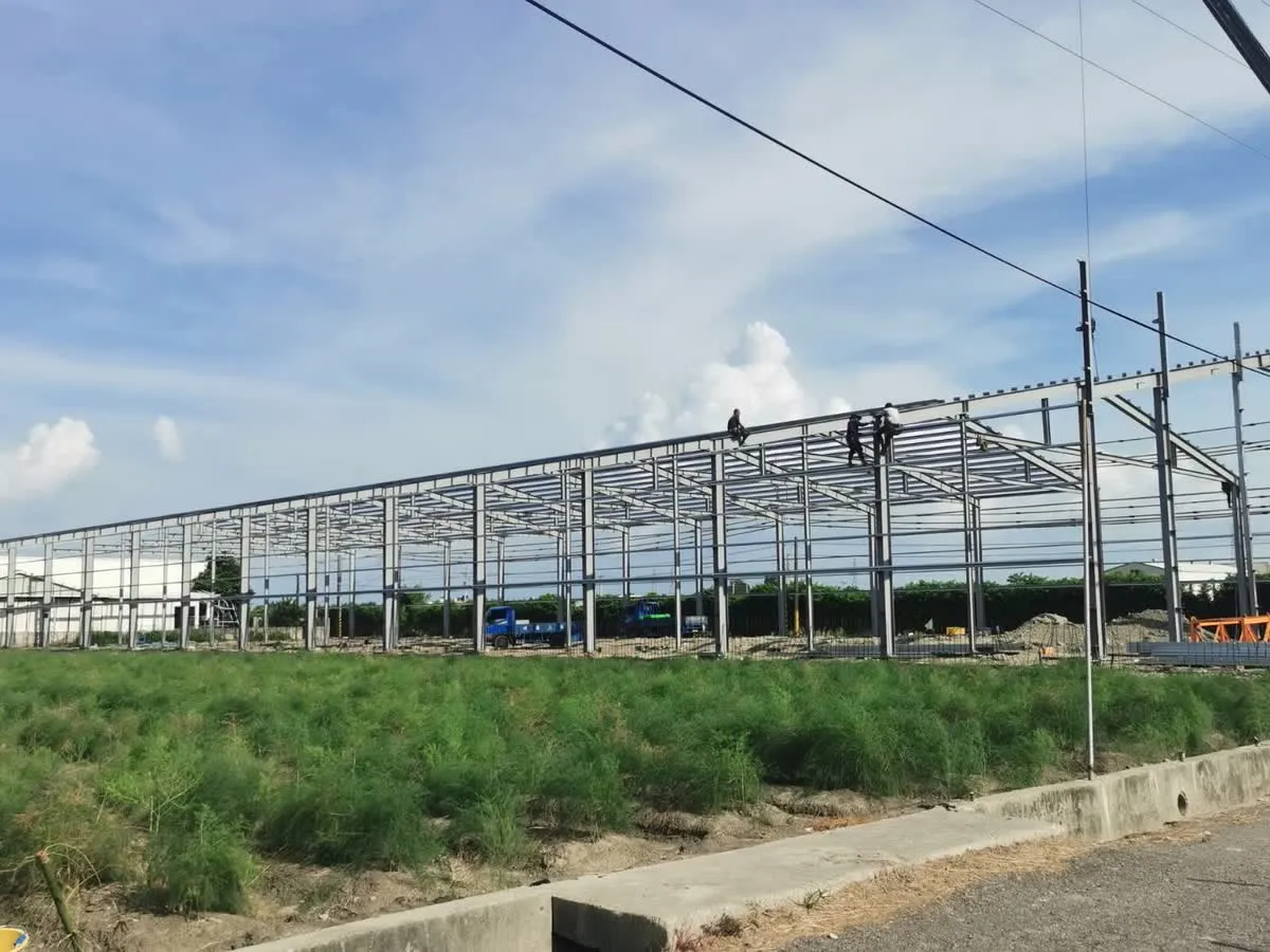 彰化縣鋼構製作工程（2020.07）｜施工現場