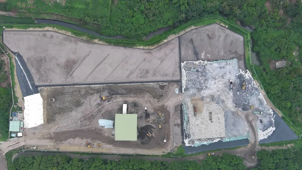 新世紀土資場廠房新建與拆除工程|鋼骨結構吊裝