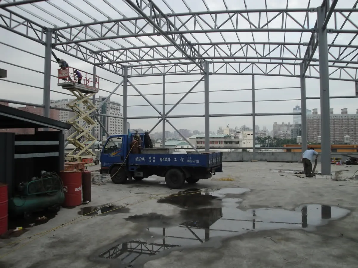 永固金屬鋼構製作工程｜結構安裝
