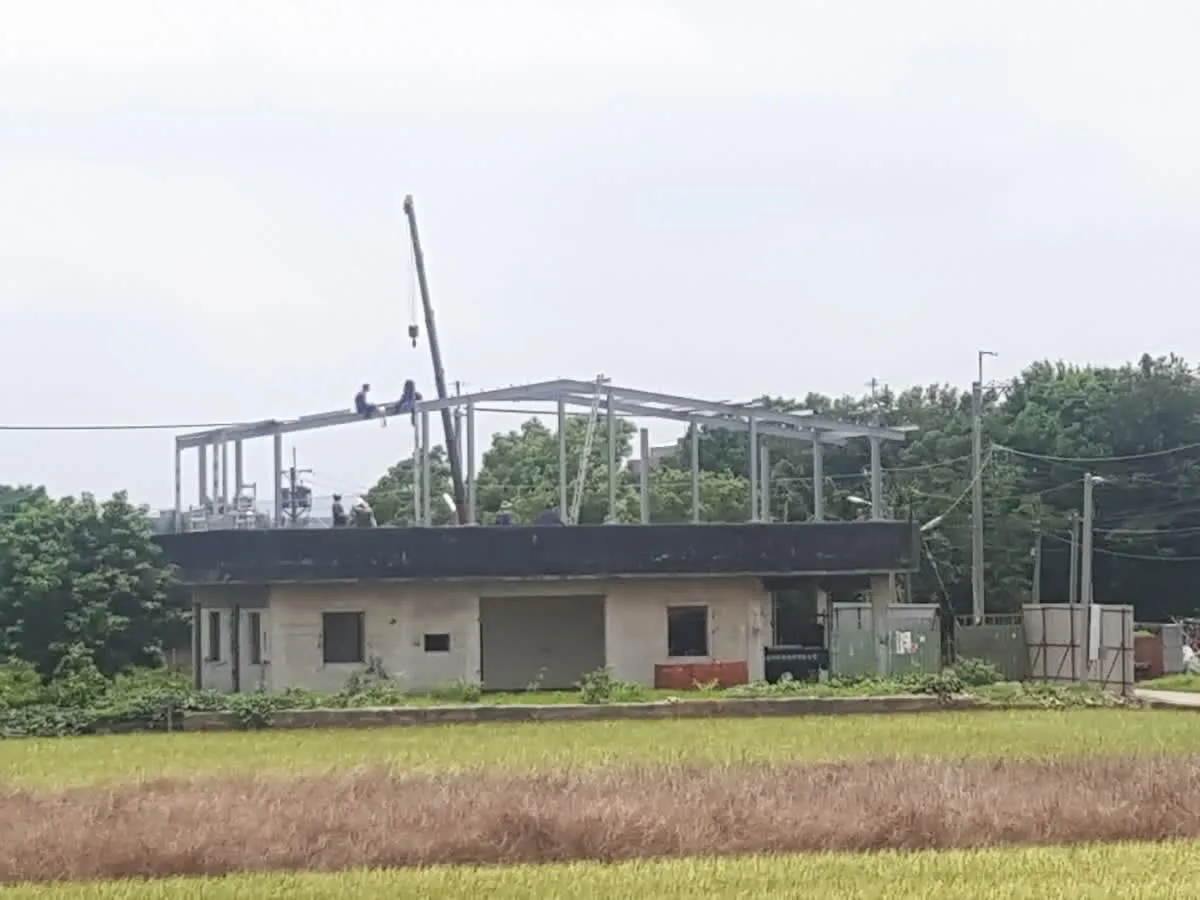 彰化縣鋼構製作工程（2021.07）｜工程紀錄