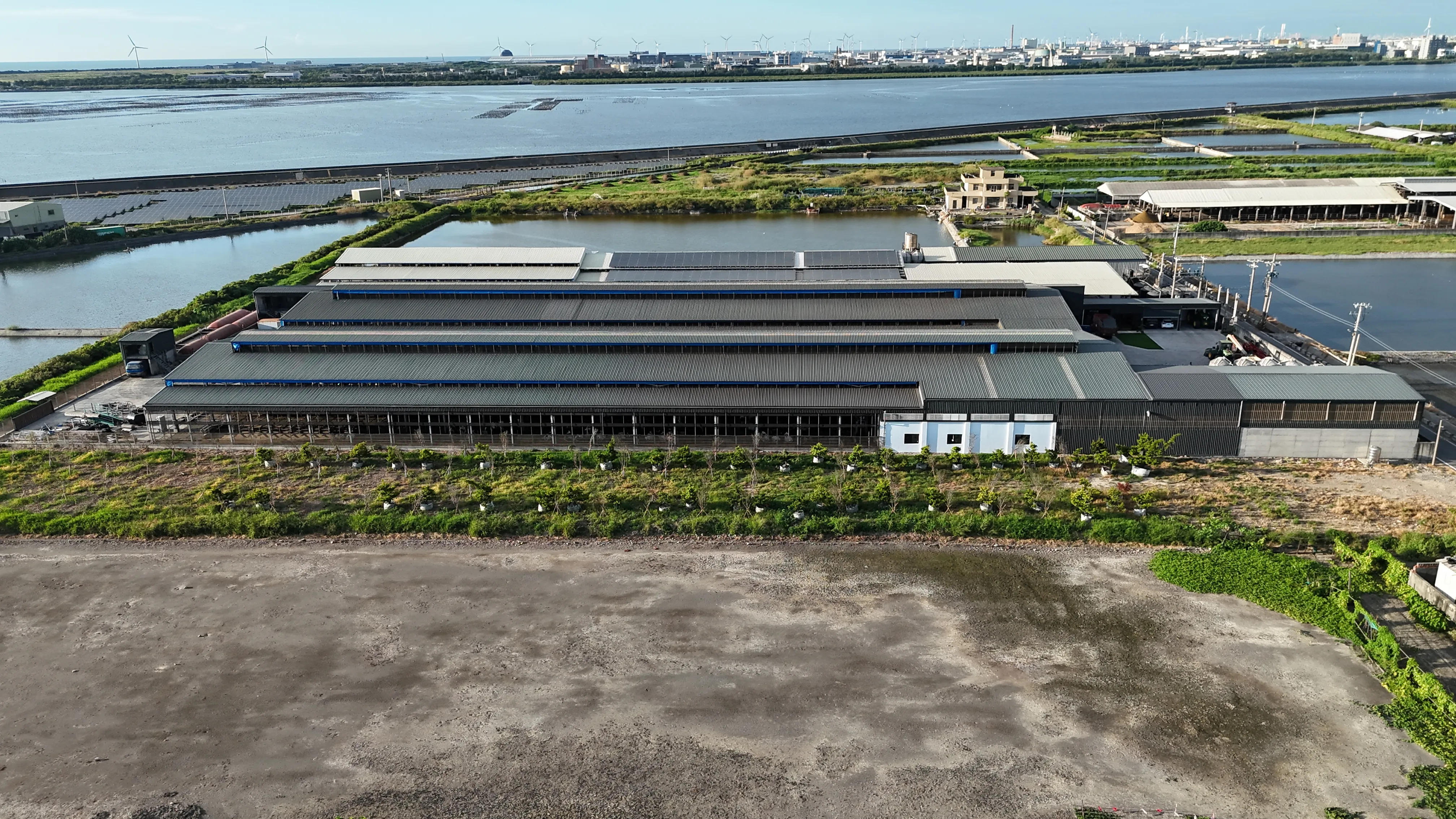 豪泉牧場場區新建與增建工程｜鋼構畜牧設施