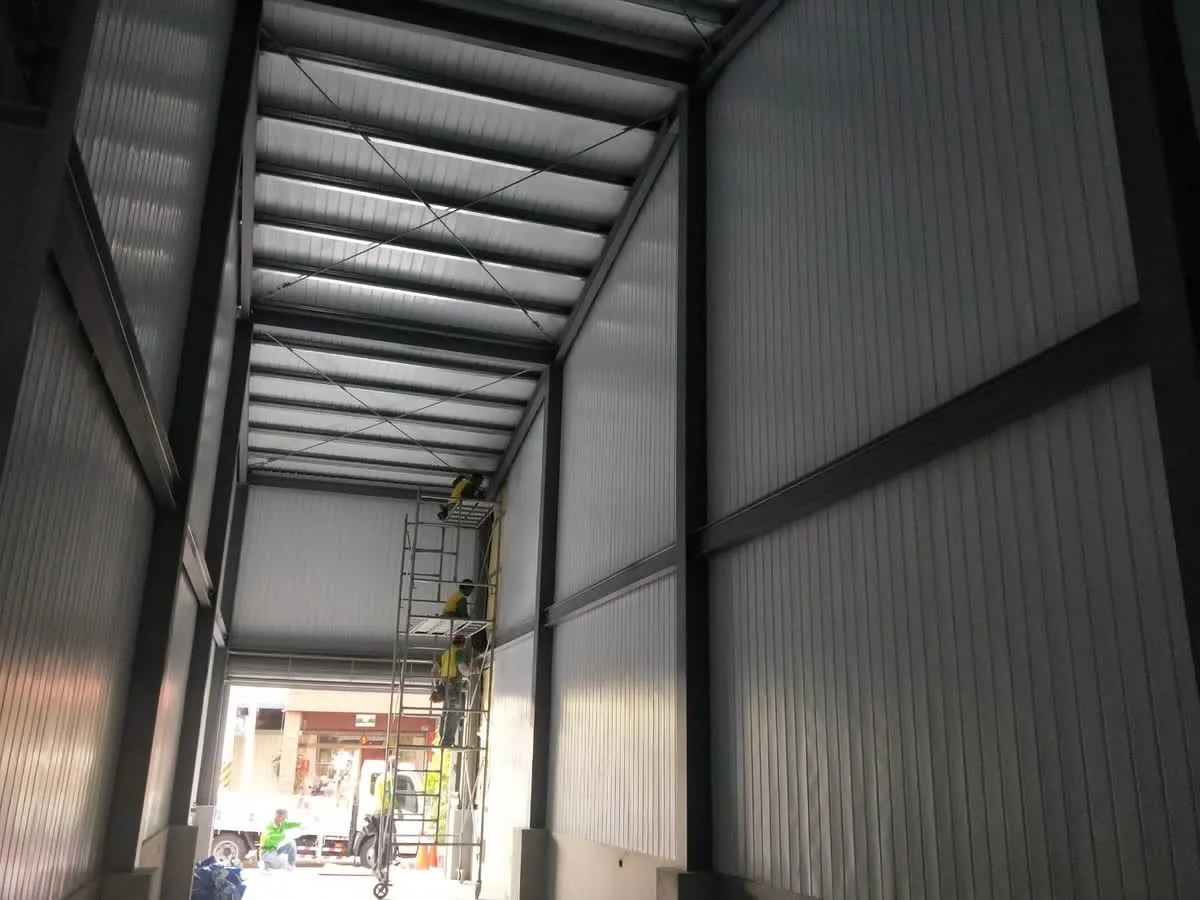 永靖徐瑞旻店鋪鋼構製作工程｜現場紀錄